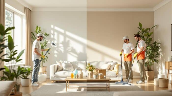 DIY vs. Professional Green Cleaning for Moves