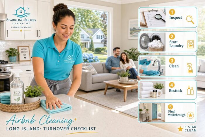 Airbnb Cleaning Long Island: Turnover Checklist