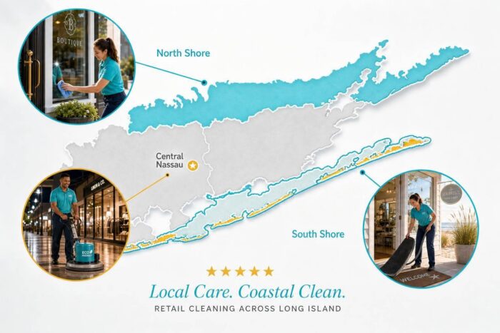 Retail Cleaning Long Island: Region Guide