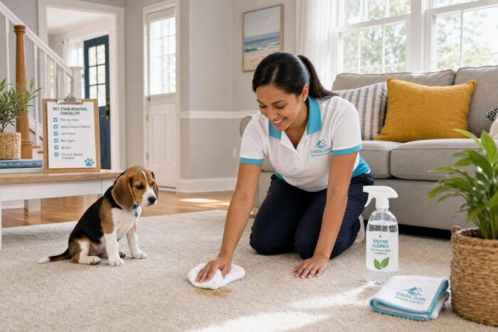 Pet Stain Removal Checklist – Nassau County
